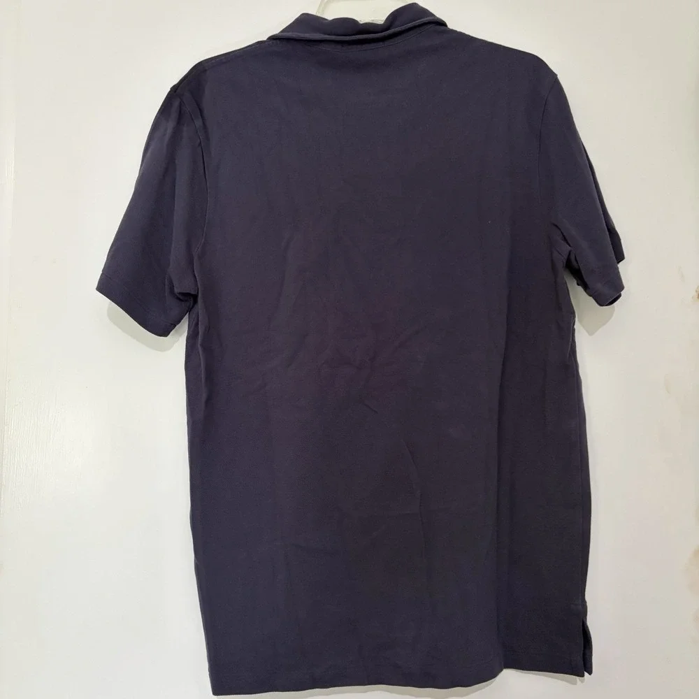 Polo Ralph Lauren Men's Classic-Fit Polo Bear Mesh Polo Shirt Size Medium Blue